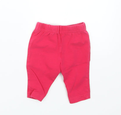 George Girls Pink   Capri Trousers Size Newborn