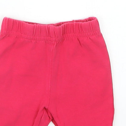 George Girls Pink   Capri Trousers Size Newborn