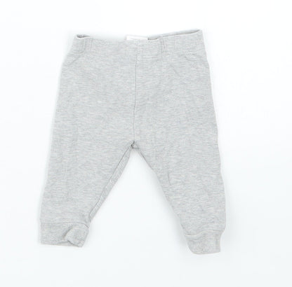 NEXT Girls Grey   Capri Trousers Size 0-3 Months