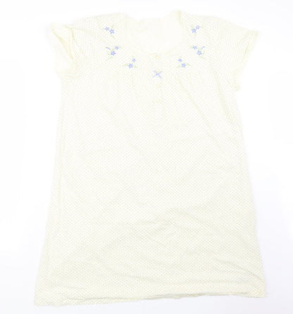 Marks and Spencer Womens Ivory Polka Dot  Top One Piece Size 12