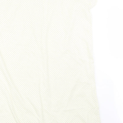 Marks and Spencer Womens Ivory Polka Dot  Top One Piece Size 12
