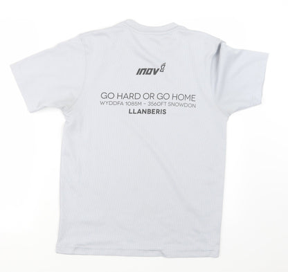 Awdis Mens Grey   Basic T-Shirt Size S