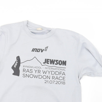 Awdis Mens Grey   Basic T-Shirt Size S