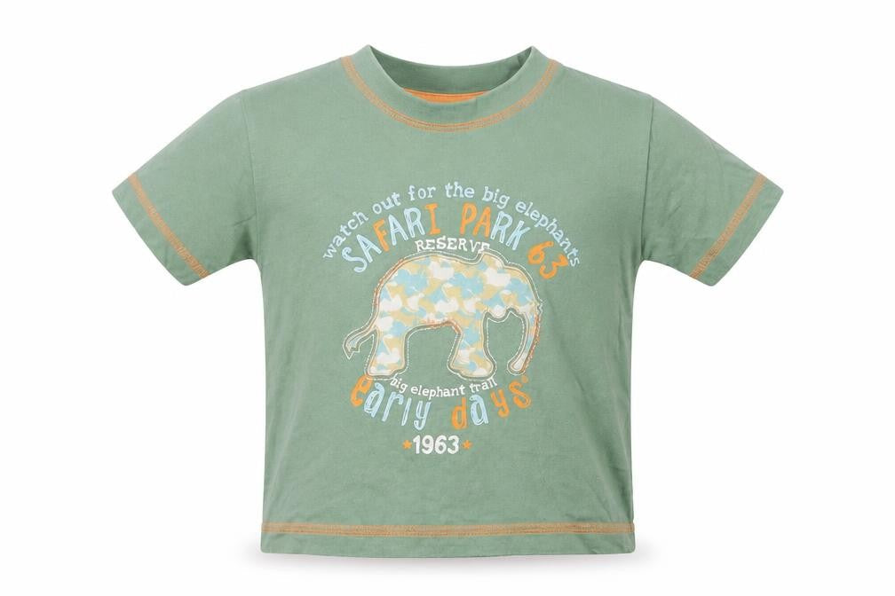 Early Days Boys Green   Basic T-Shirt Size 12-18 Months