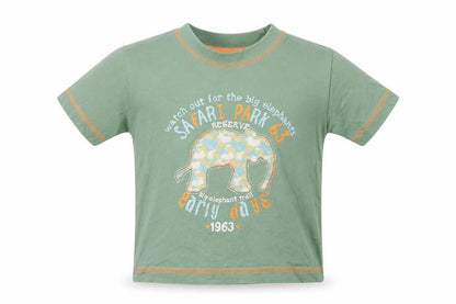 Early Days Boys Green   Basic T-Shirt Size 12-18 Months