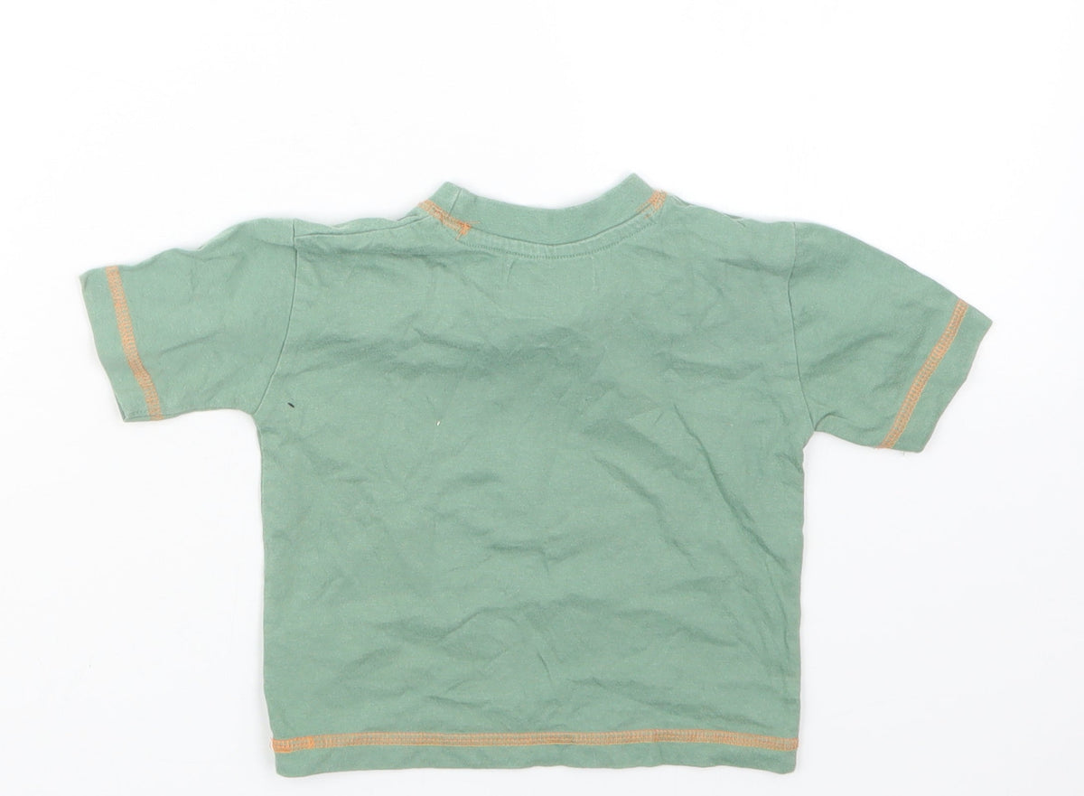 Early Days Boys Green   Basic T-Shirt Size 12-18 Months