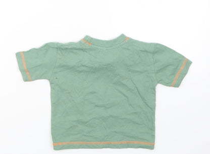 Early Days Boys Green   Basic T-Shirt Size 12-18 Months