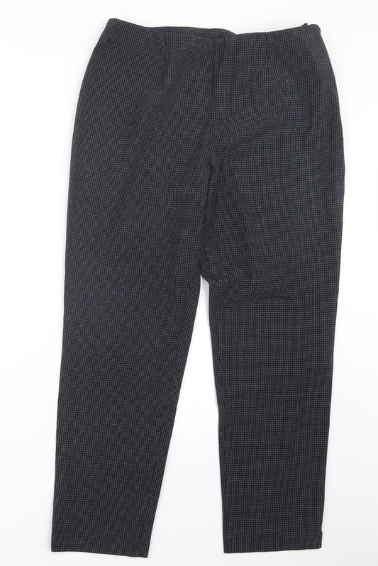 Womens UK Size 16 Marks and Spencer Regular Fit  Blue Trousers