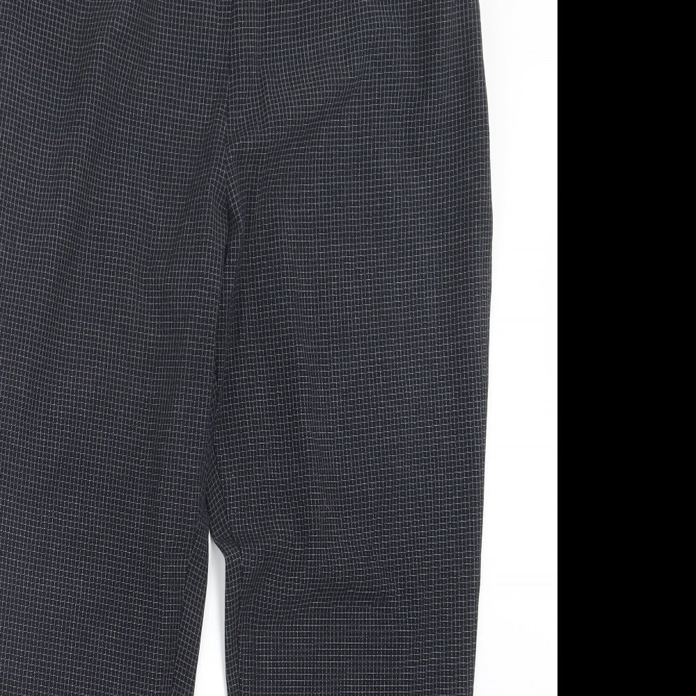 Womens UK Size 16 Marks and Spencer Regular Fit  Blue Trousers