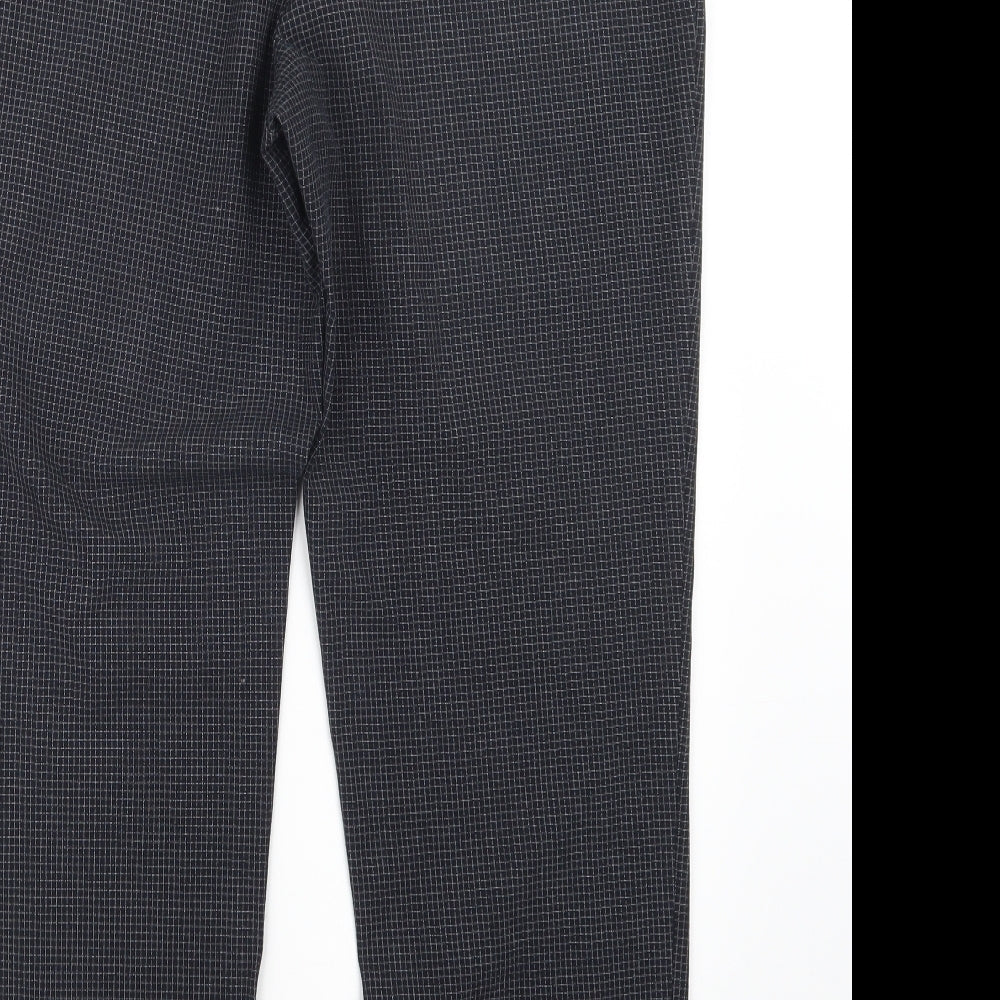 Womens UK Size 16 Marks and Spencer Regular Fit  Blue Trousers