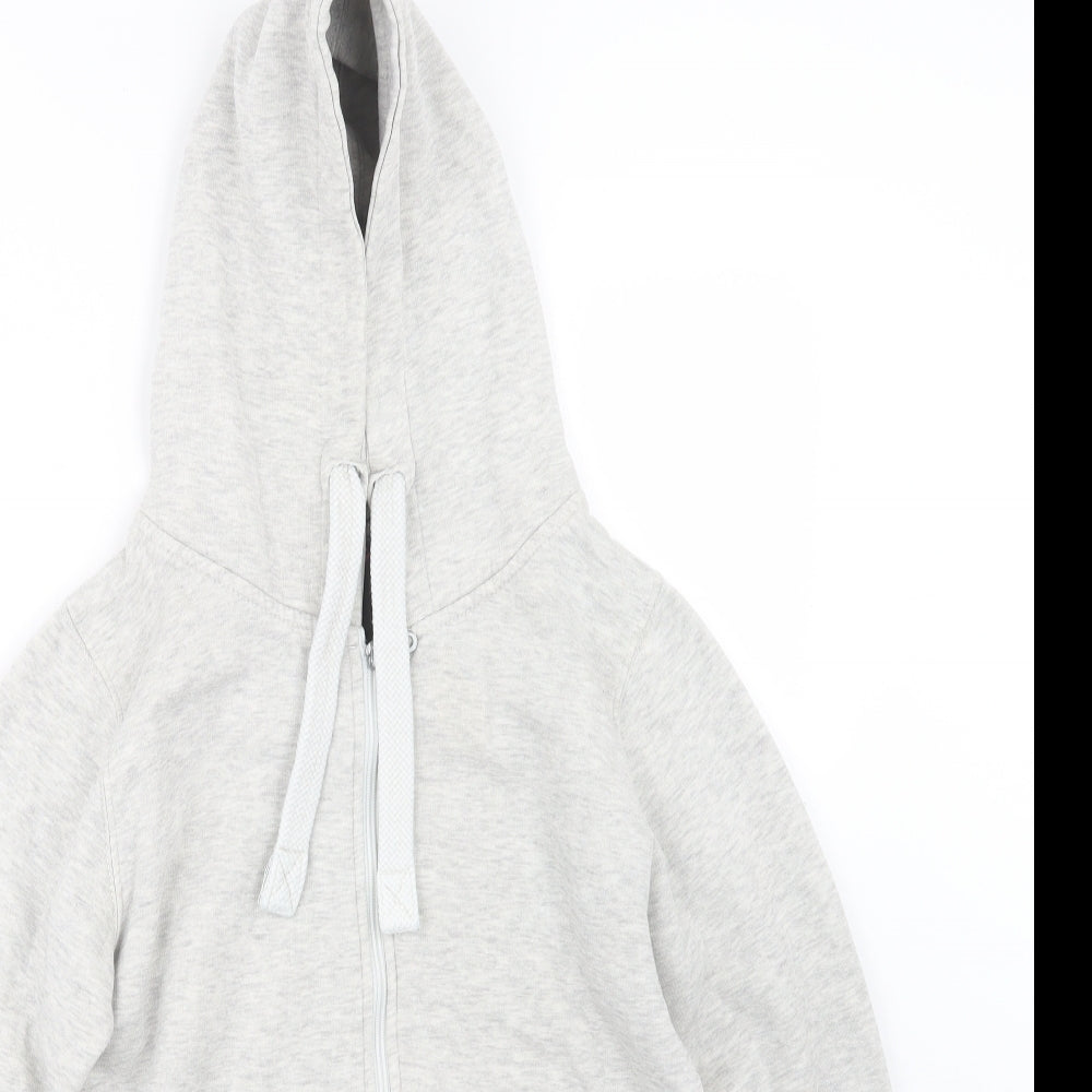 Miss 21 Womens Grey   Full Zip Hoodie Size M