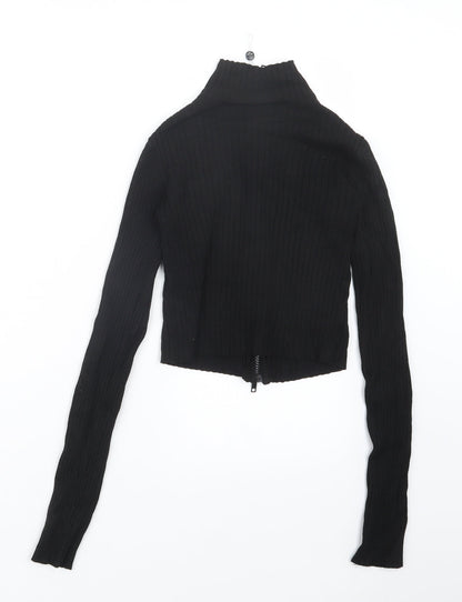 Womens UK Size 2XS Monki Black Jacket