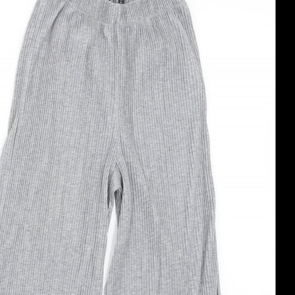 Womens UK Size 4 ASOS Regular Fit  Grey Trousers