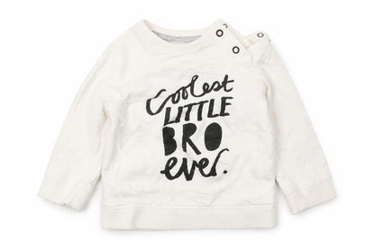 George Boys White   Basic T-Shirt Size 9-12 Months