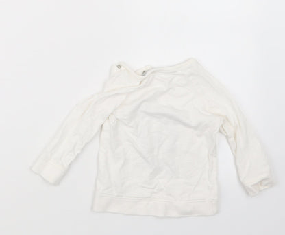 George Boys White   Basic T-Shirt Size 9-12 Months