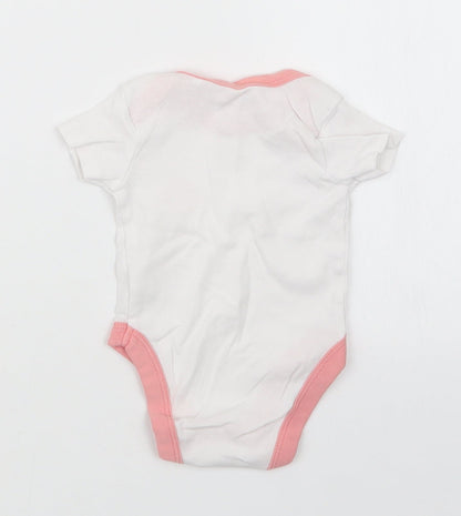 Lily & Dan Girls White   Babygrow One-Piece Size 0-3 Months