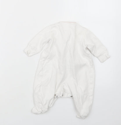 NEXT Girls White   Coverall Outfit/Set Size 0-3 Months