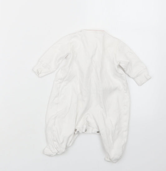 NEXT Girls White   Coverall Outfit/Set Size 0-3 Months