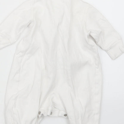 NEXT Girls White   Coverall Outfit/Set Size 0-3 Months
