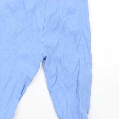 George Boys Blue Geometric  Capri Pyjama Pants Size 9-12 Months