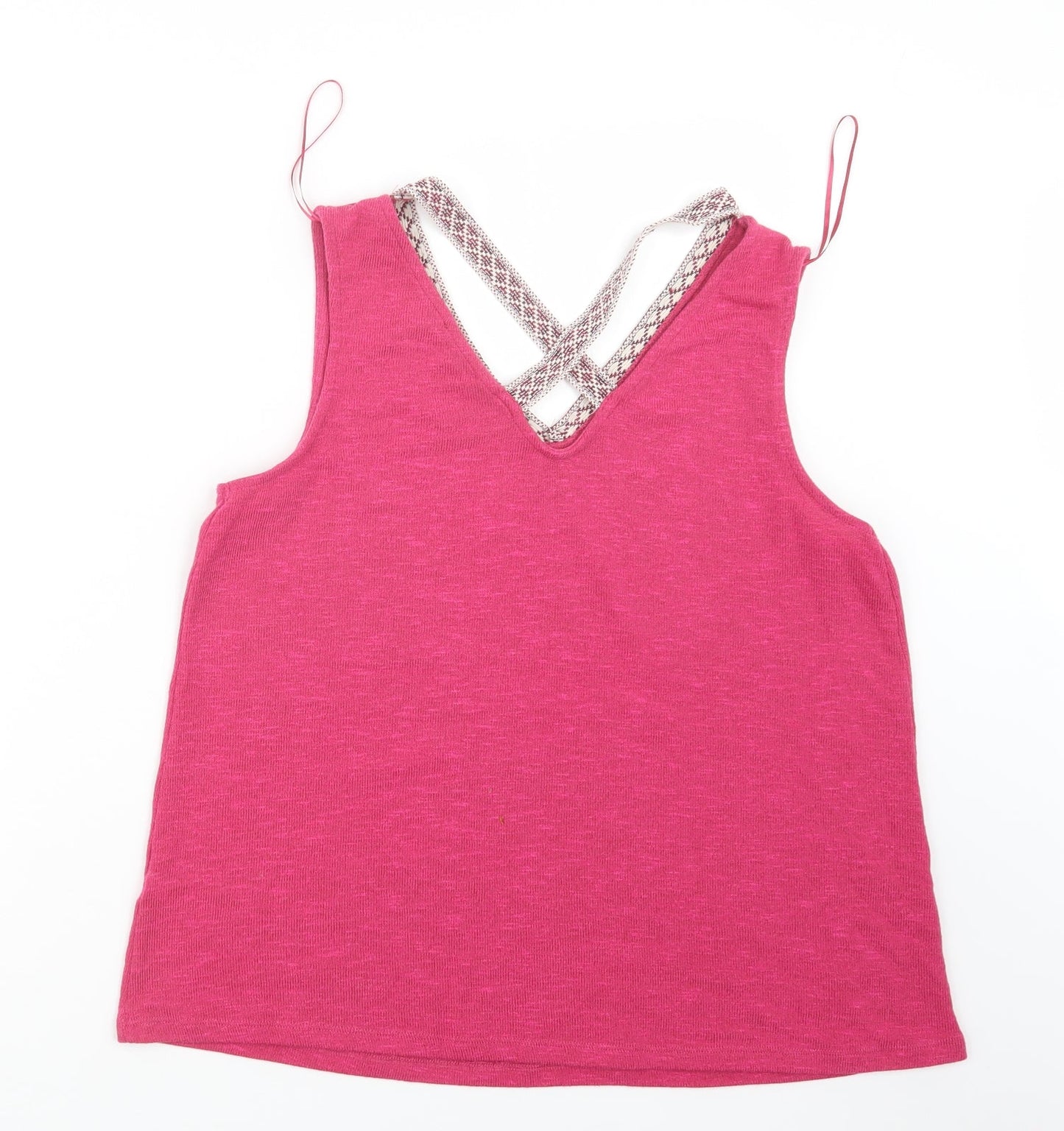 TU Womens Pink  Knit Pullover Jumper Size 16