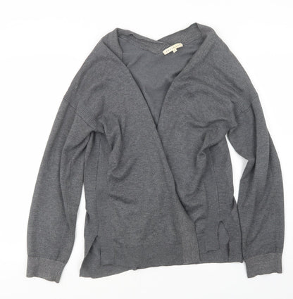 Womens UK Size L Retrology Grey Cardigan Jumper