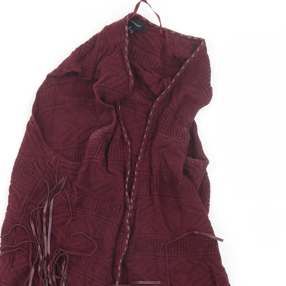 Atmosphere Womens Purple  Knit Cardigan Jumper Size 10