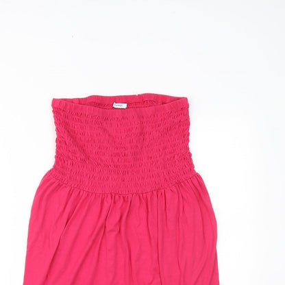 George Womens Pink   Basic Blouse Size L