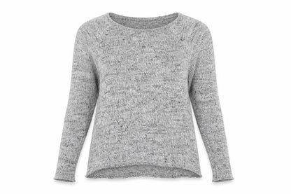 Womens UK Size 8 Topshop Grey Basic Blouse