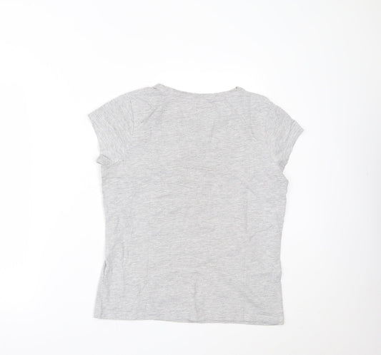 George Womens Grey   Basic T-Shirt Size 10