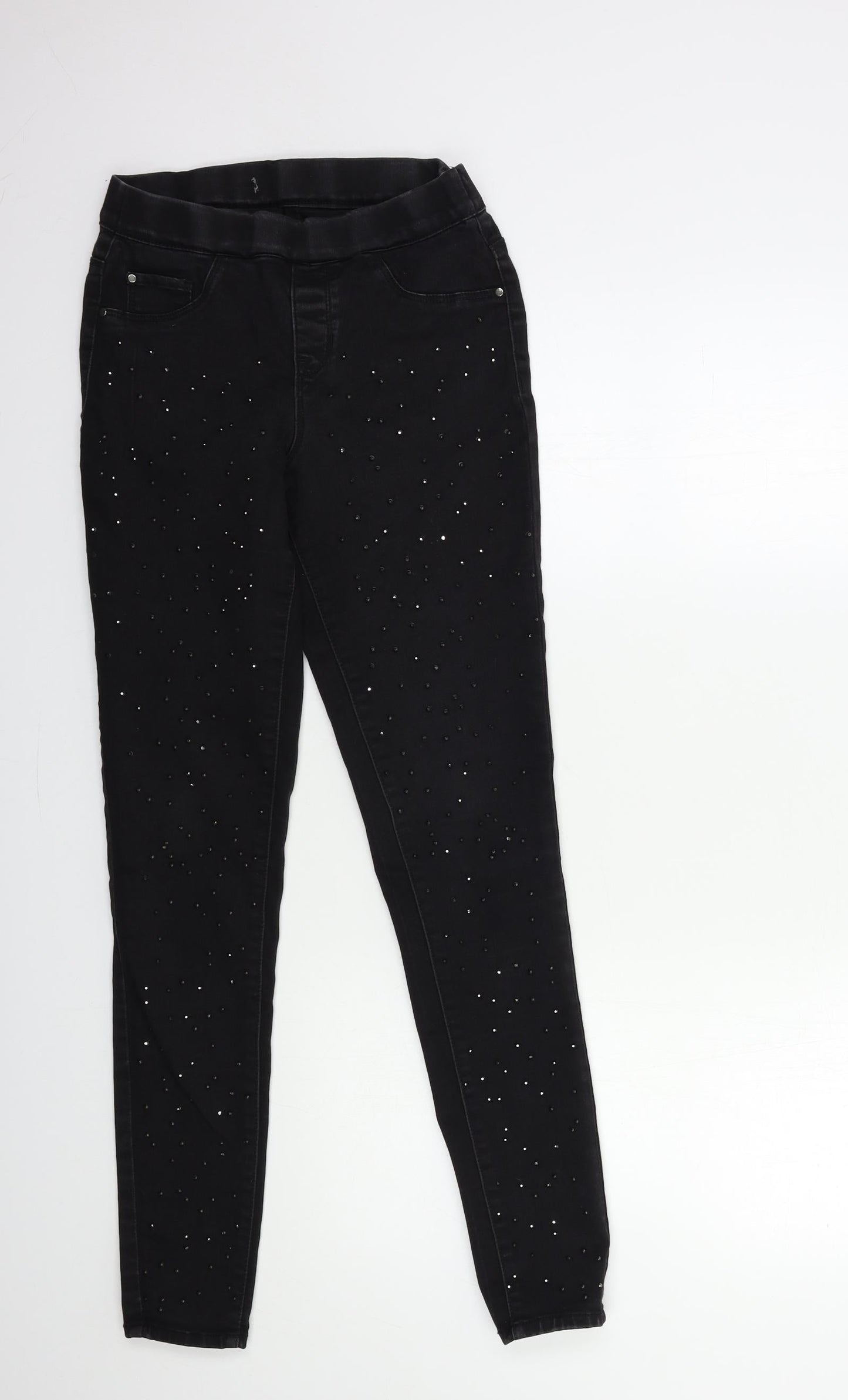 Womens UK Size 26 in Preworn Regular Fit Jegging Black Jeans