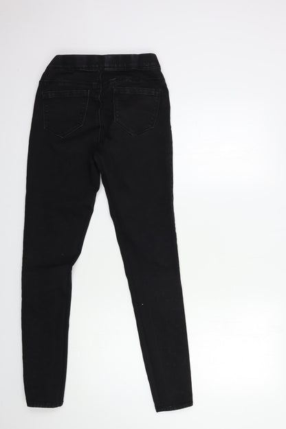 Womens UK Size 26 in Preworn Regular Fit Jegging Black Jeans