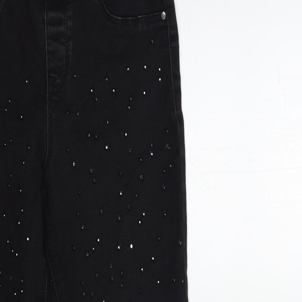 Womens UK Size 26 in Preworn Regular Fit Jegging Black Jeans
