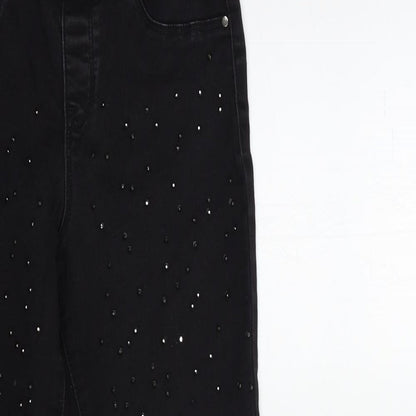 Womens UK Size 26 in Preworn Regular Fit Jegging Black Jeans