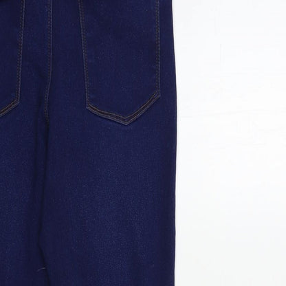 Denim & Co. Womens Blue  Denim Skinny Jeans Size 14 L25 in