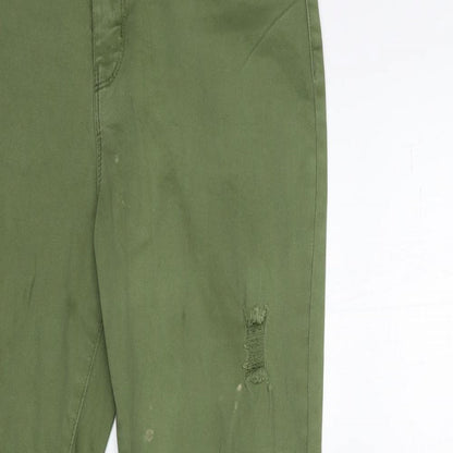 Denim & Co. Girls Green  Denim Skinny Jeans Size 12-13 Years