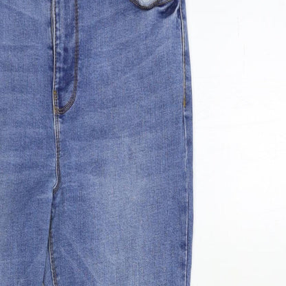 Denim & Co. Womens Blue  Denim Skinny Jeans Size 28 in L27 in