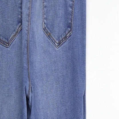 Denim & Co. Womens Blue  Denim Skinny Jeans Size 28 in L27 in