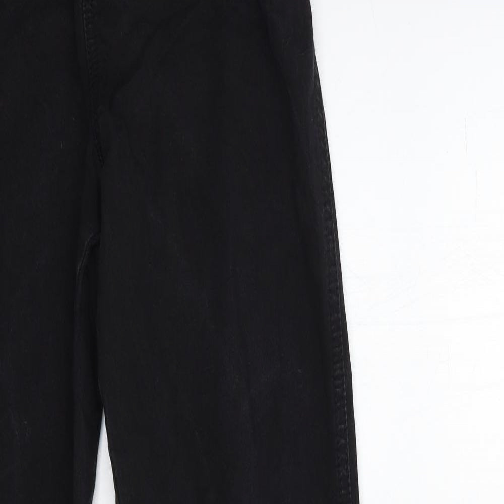 Denim & Co. Womens Black  Denim Jegging Jeans Size 10 L32 in