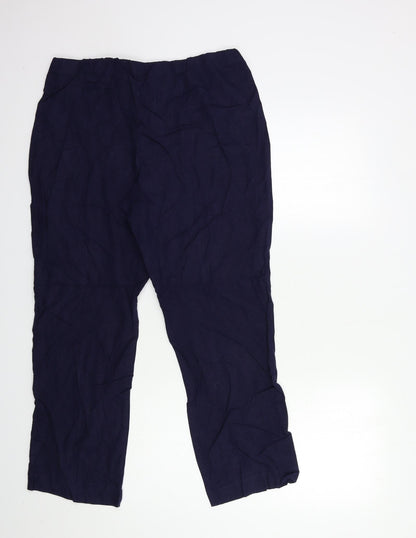 Classic Womens Blue   Trousers  Size 12 L26 in