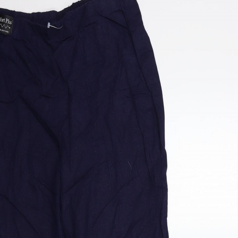 Classic Womens Blue   Trousers  Size 12 L26 in