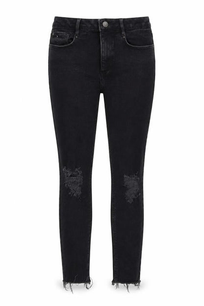 Womens UK Size 10 New Look Regular Fit Skinny Black Jeans