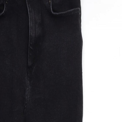 New Look Womens Black  Denim Skinny Jeans Size 10 L26 in