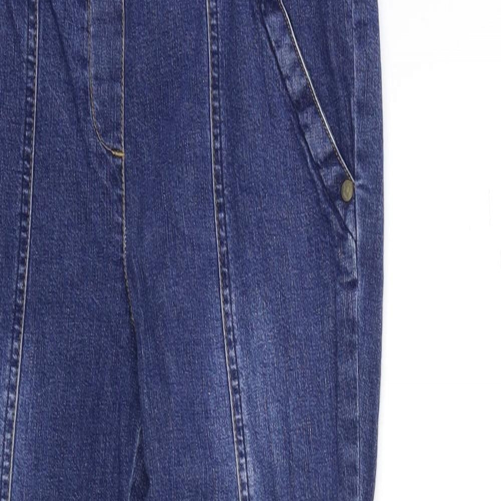 Kaleidoscope Womens Blue  Denim Skinny Jeans Size 10 L29 in