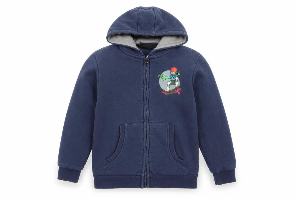 HAWK Boys Blue   Full Zip Jumper Size 11-12 Years