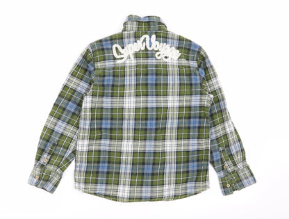 NEXT Boys Multicoloured Check  Basic Button-Up Size 8 Years