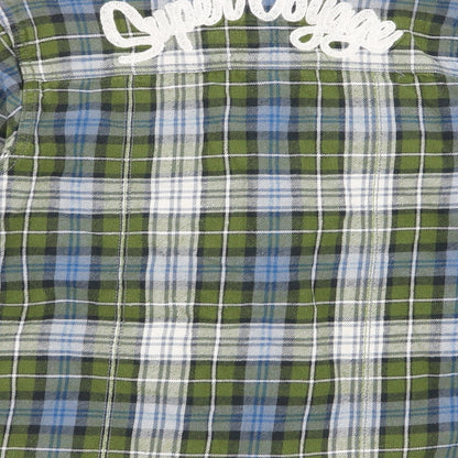 NEXT Boys Multicoloured Check  Basic Button-Up Size 8 Years