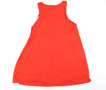 H&M Womens Orange   Fit & Flare  Size L