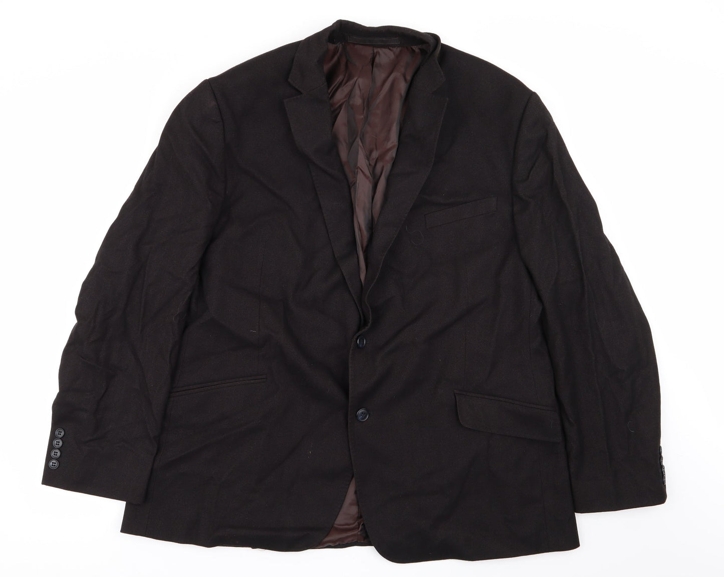 Mens UK Size M M&S Regular Brown Suit Jacket