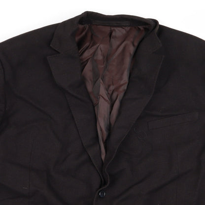 Mens UK Size M M&S Regular Brown Suit Jacket